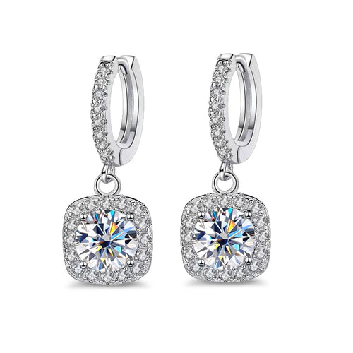 Diamond Stud Earrings 1.0 Ct.TW | 2.0 Ct.TW Round Brilliant in White Gold