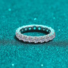 Load image into Gallery viewer, Diamonds Cocktail Ring with 2.1 Ct.TW Round Brilliant in 18K White Gold
