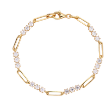 Load image into Gallery viewer, Eterna Diamond™ Tennis Bracelet – Radiant Line Edition Jewelry