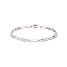 Load image into Gallery viewer, Eterna Diamond™ Tennis Bracelet – Radiant Line Edition Jewelry