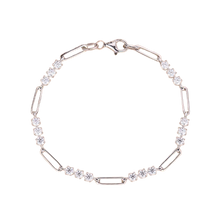 Load image into Gallery viewer, Eterna Diamond™ Tennis Bracelet – Radiant Line Edition Jewelry