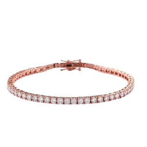 Eterna Diamond™ Classic Round Cut Cuban Bracelet — Premium Finish ✨