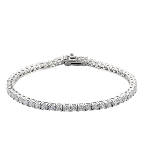Eterna Diamond™ Classic Round Cut Cuban Bracelet — Premium Finish ✨