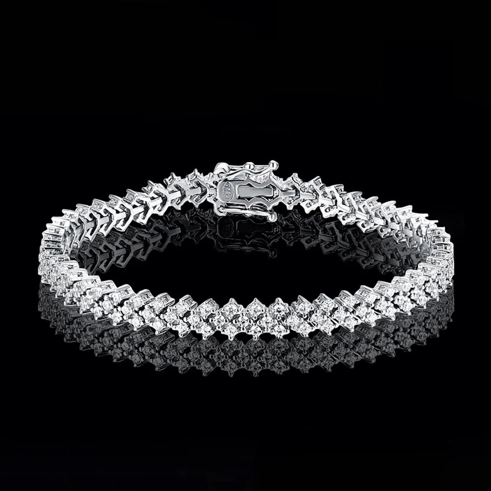 Eterna Diamond™ Cuban Bracelet — Signature Craft Edition ✨