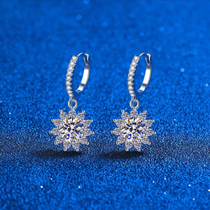2.0 Ct.TW Round Briliant VVS Lab Grown Diamond Stud Earrings in 18K