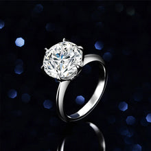 Load image into Gallery viewer, Elegant 5.0-Carat &amp; 2.2-Carat Diamond Rings in White Gold | 925 Silver
