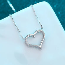 Load image into Gallery viewer, 2.0 Ctw Round Brilliant VVS Diamond Pendant Necklace in 18K White Gold