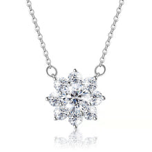 Load image into Gallery viewer, Elegant 18K White Gold Diamond Pendant Necklace | 1.0Ct | 2.0Ct | 3.0Ct