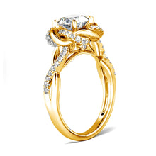 Load image into Gallery viewer, 3.0 Ct Round Brilliant in 925 Sterling Silver Diamond Ring, Prong Set