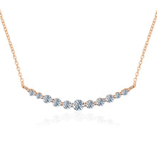 Load image into Gallery viewer, 1.1 Ct.TW Round Brilliant Lab Diamond Pendant Necklace in Gold Options