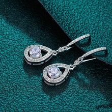 Load image into Gallery viewer, 1.0 Ct. Diamond Stud Earrings – S-925 Sterling Silver in White Gold