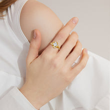 Load image into Gallery viewer, 3.0 Ct Round Brilliant in 925 Sterling Silver Diamond Ring, Prong Set