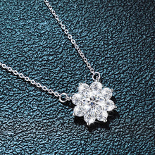 Load image into Gallery viewer, Elegant 18K White Gold Diamond Pendant Necklace | 1.0Ct | 2.0Ct | 3.0Ct