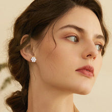 Load image into Gallery viewer, Elegant 18K White Gold Diamond Stud Earrings | 0.84 to 7.0 Ct.TW
