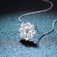 Load image into Gallery viewer, Elegant 18K White Gold Diamond Pendant Necklace | 1.0Ct | 2.0Ct | 3.0Ct