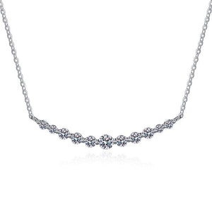 1.1 Ct.TW Round Brilliant Lab Diamond Pendant Necklace in Gold Options
