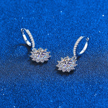 Load image into Gallery viewer, 2.0 Ct.TW Round Briliant VVS Lab Grown Diamond Stud Earrings in 18K