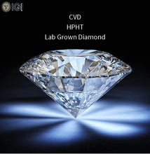 Load image into Gallery viewer, 1.0-Carat Natural Diamond Ring - 14K White Gold Finish, VS1, E-Color