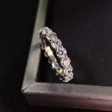 Load image into Gallery viewer, Elegant 5.0-Carat &amp; 2.2-Carat Diamond Rings in White Gold | 925 Silver