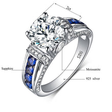 Load image into Gallery viewer, 2.0–3.0 Ct.TW Round Brilliant Diamond Ring in 14K White or Yellow Gold