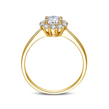 Load image into Gallery viewer, Exquisite Yellow Gold Diamond Ring with Round Brilliant Cut, 1.5 Ct.TW