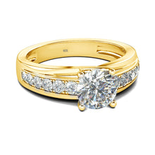 Load image into Gallery viewer, 1.0 Ct.TW Round Brilliant VVS Diamond Solitaire Engagement Wedding Ring