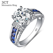 Load image into Gallery viewer, 2.0–3.0 Ct.TW Round Brilliant Diamond Ring in 14K White or Yellow Gold