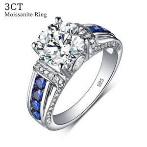 2.0–3.0 Ct.TW Round Brilliant Diamond Ring in 14K White or Yellow Gold
