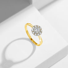 Load image into Gallery viewer, Exquisite Yellow Gold Diamond Ring with Round Brilliant Cut, 1.5 Ct.TW