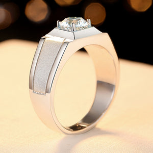 White Gold 1.0 Ct.TW - 2.0 Ct.TW Round Brilliant in VVS Diamond Ring