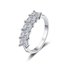 Load image into Gallery viewer, White Gold 2.0 Ct.TW Princess Brilliant VVS Five Diamond Cocktail Ring