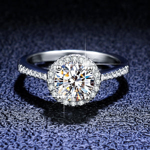 White Gold 0.5 to 3 Ct.TW Round | Princess Brilliant Diamond Ring
