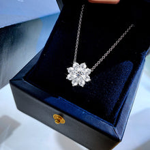 Load image into Gallery viewer, Elegant 18K White Gold Diamond Pendant Necklace | 1.0Ct | 2.0Ct | 3.0Ct
