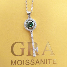 Load image into Gallery viewer, 1.0 Ct.TW Round Brilliant in White Gold – VVS Clarity Diamond Necklace