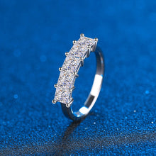 Load image into Gallery viewer, White Gold 2.0 Ct.TW Princess Brilliant VVS Five Diamond Cocktail Ring