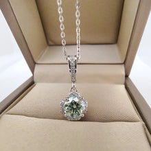 Load image into Gallery viewer, White Gold Diamond Necklace in 1.0 Ct.TW Multiple Color Options
