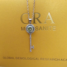 Load image into Gallery viewer, 1.0 Ct.TW Round Brilliant in White Gold – VVS Clarity Diamond Necklace