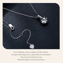 Load image into Gallery viewer, 1.0 Ct.TW Round Brilliant  Lab Created Diamond Necklace in White Gold