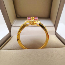 Load image into Gallery viewer, 18K Yellow Gold 2.0-carat Heart Brilliant VVS Diamond Cocktail Ring