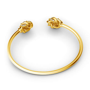 2.0 Ct.TW Round Brilliant VVS Diamond Bracelet in 18K Gold Options