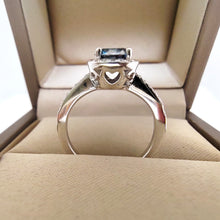 Load image into Gallery viewer, Round Brilliant Diamond Cocktail Ring in White Gold – 1.0 Ct | 2.0 Ct