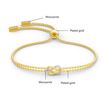Load image into Gallery viewer, 0.2 Ct.TW Round Brilliant VVS Diamonds Bracelet in 18K Gold Options