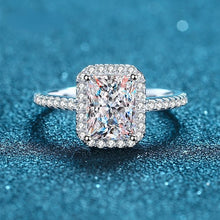 Load image into Gallery viewer, Diamond Ring 1.0 Ct.TW - 2.0 Ct.TW Radiant Brilliant in 18K White Gold