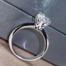 Load image into Gallery viewer, 5.0 Ct.TW Round Brilliant VVS Lab Diamond Solitaire Promise Ring