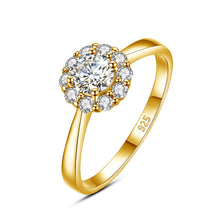 Load image into Gallery viewer, Exquisite Yellow Gold Diamond Ring with Round Brilliant Cut, 1.5 Ct.TW
