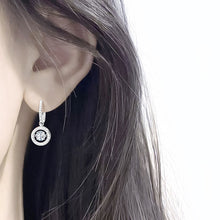 Load image into Gallery viewer, Round Brilliant Diamond Earrings in White Gold 1.0 Ct.TW or 2.0 Ct.TW
