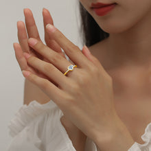 Load image into Gallery viewer, Heart-Shaped 0.8 Ct.TW in White, Yellow, or Rose Gold Diamond Ring